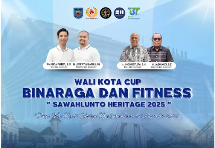 Wali Kota Cup Binaraga Sawahlunto Digelar 